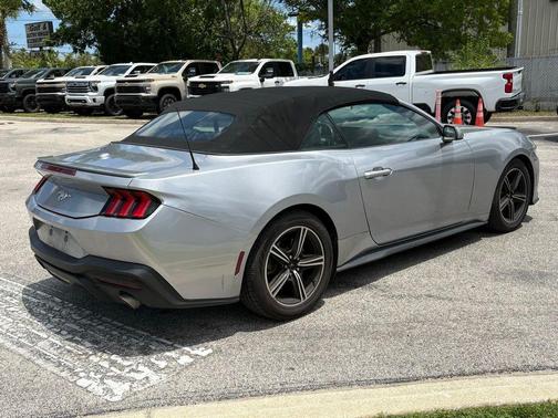 Silver Metallic 2024 Ford Mustang EcoBoost Premium