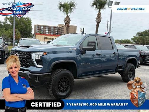Lakeshore Blue 2024 Chevrolet Silverado 2500 4WD Crew Cab Standard Bed ZR2