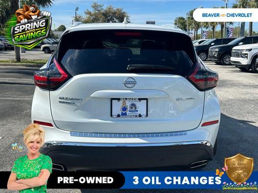 Pearl White Tricoat 2023 Nissan Murano SL Intelligent AWD