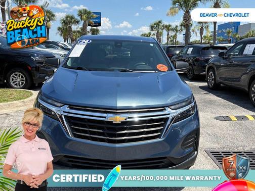 Lakeshore Blue 2024 Chevrolet Equinox LS