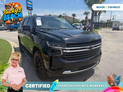 Black 2022 Chevrolet Tahoe LT