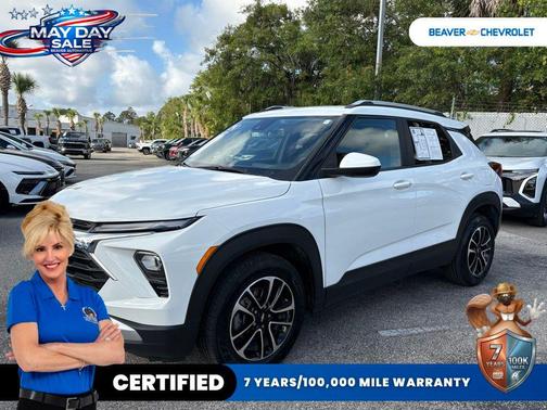 Summit White 2024 Chevrolet Trailblazer LT