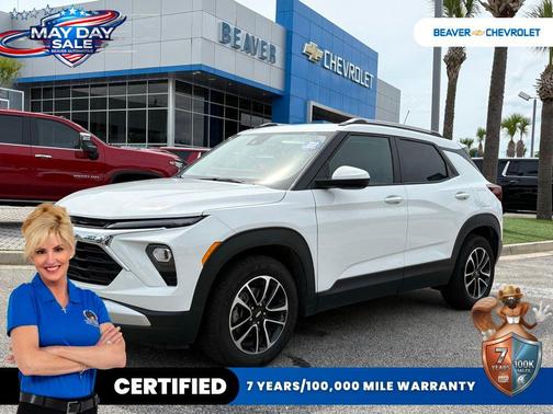 Summit White 2024 Chevrolet Trailblazer LT