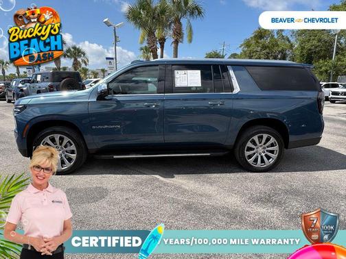 Lakeshore Blue 2026 Chevrolet Suburban Premier