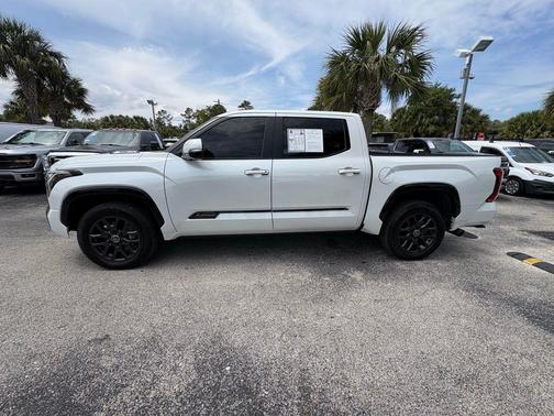 Pearl 2024 Toyota Tundra Hybrid Platinum
