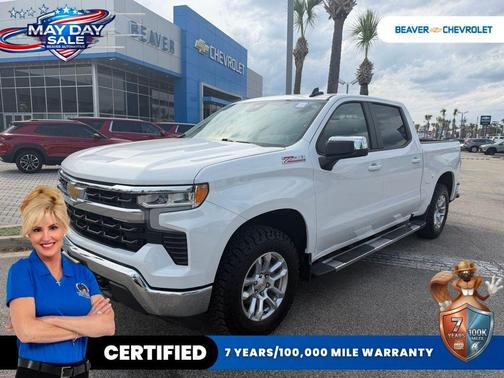 Summit White 2025 Chevrolet Silverado 1500 LT