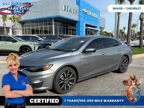 Sterling Gray Metallic 2023 Chevrolet Malibu FWD RS
