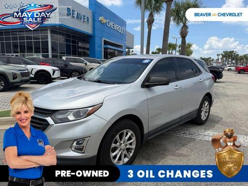 Silver Ice Metallic 2018 Chevrolet Equinox LS