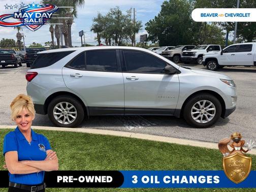 Silver Ice Metallic 2018 Chevrolet Equinox LS
