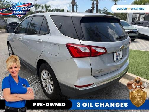 Silver Ice Metallic 2018 Chevrolet Equinox LS