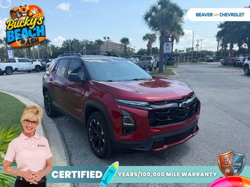 Radiant Red 2025 Chevrolet Equinox AWD RS