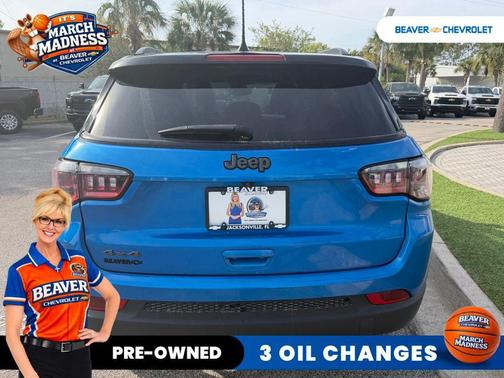 Hydro Blue Pearlcoat 2024 Jeep Compass Latitude