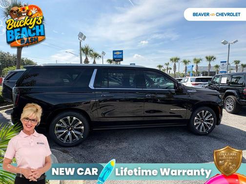 Black 2026 Chevrolet Suburban High Country, 4WD