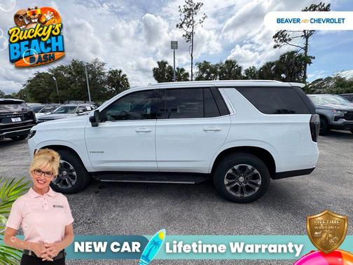 Summit White 2026 Chevrolet Tahoe LT
