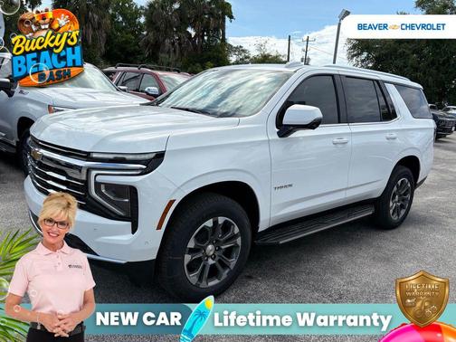 Summit White 2026 Chevrolet Tahoe LT