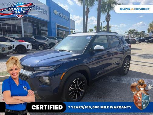 Blue 2022 Chevrolet Trailblazer ACTIV