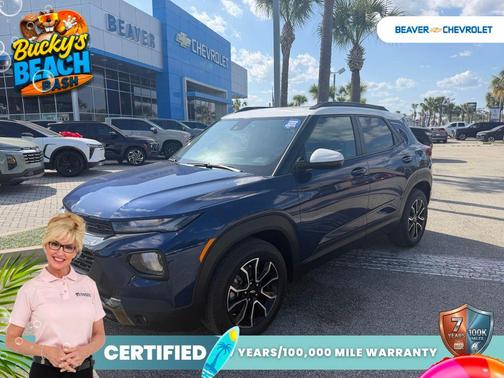 Blue 2022 Chevrolet Trailblazer ACTIV