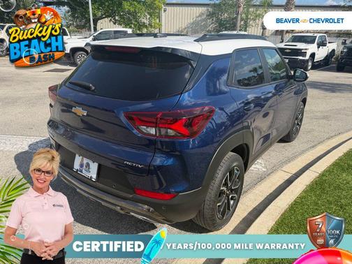 Blue 2022 Chevrolet Trailblazer ACTIV