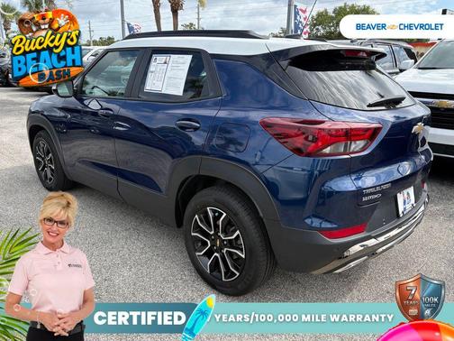 Blue 2022 Chevrolet Trailblazer ACTIV