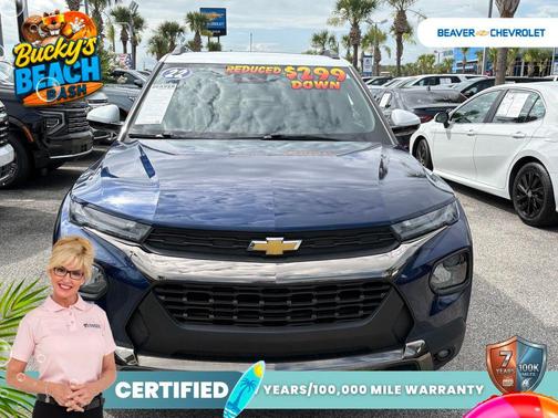 Blue 2022 Chevrolet Trailblazer ACTIV