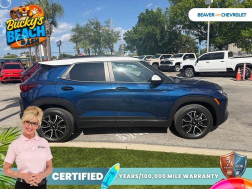 Blue 2022 Chevrolet Trailblazer ACTIV
