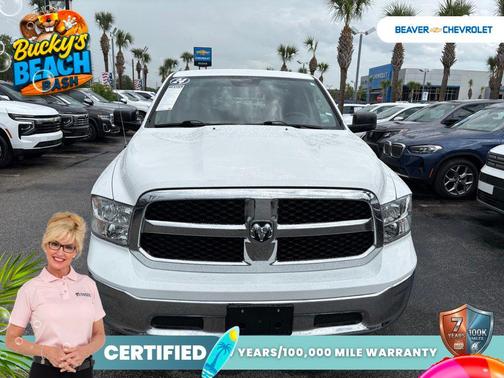 Bright White Clearcoat 2024 RAM 1500 Classic SLT