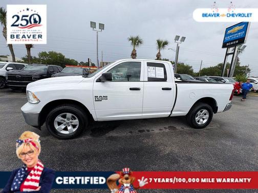 Bright White Clearcoat 2024 RAM 1500 Classic SLT