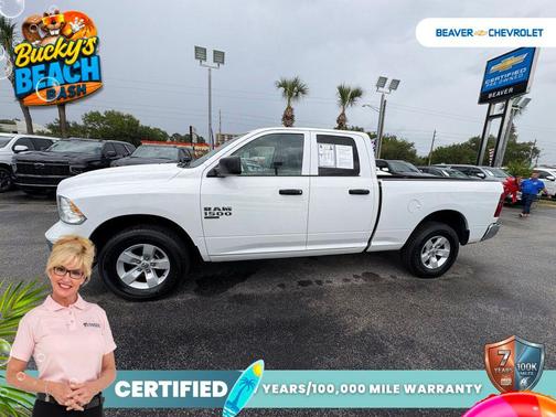 Bright White Clearcoat 2024 RAM 1500 Classic SLT