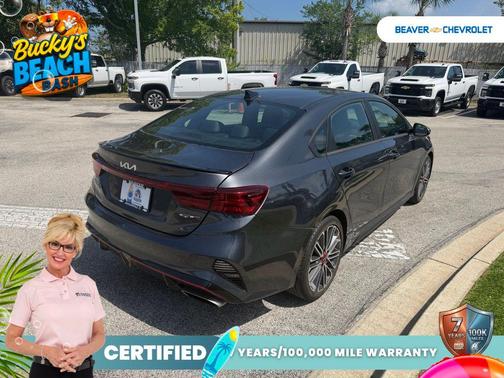 Gray 2023 Kia Forte GT