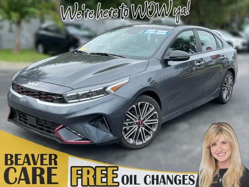 Gray 2023 Kia Forte GT