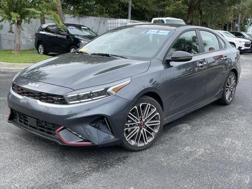 Gray 2023 Kia Forte GT