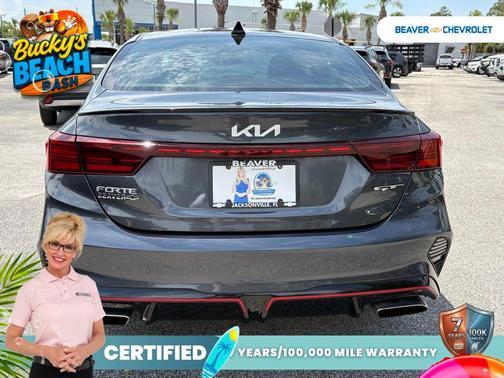 Gray 2023 Kia Forte GT