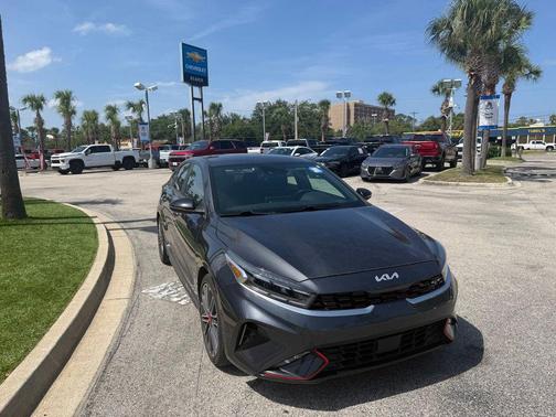 Gray 2023 Kia Forte GT