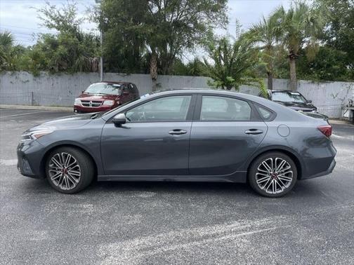 Gray 2023 Kia Forte GT