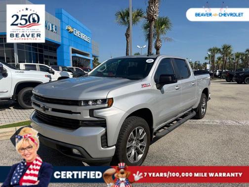 Silver Ice Metallic 2021 Chevrolet Silverado 1500 RST