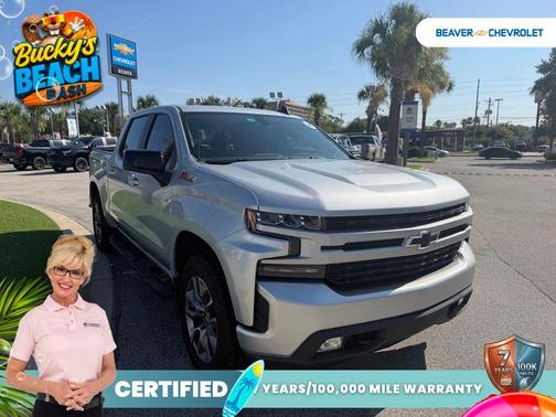 Silver Ice Metallic 2021 Chevrolet Silverado 1500 RST