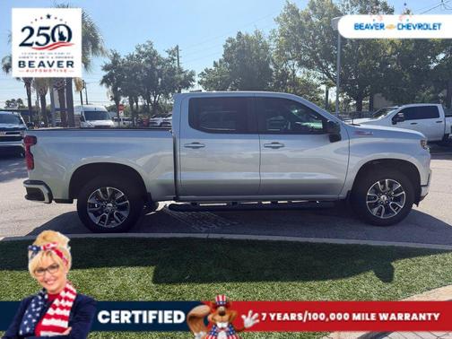 Silver Ice Metallic 2021 Chevrolet Silverado 1500 RST