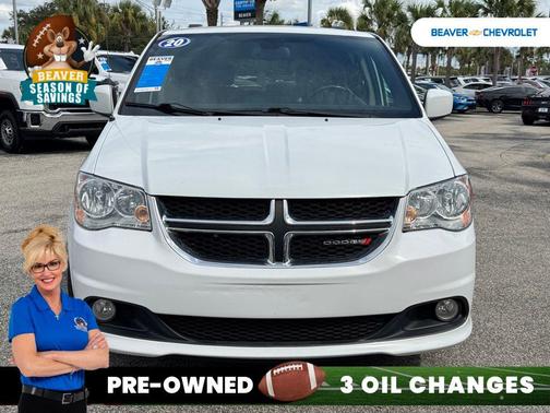 White Knuckle Clearcoat 2020 Dodge Grand Caravan SXT
