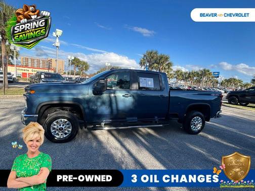 Lakeshore Blue 2025 Chevrolet Silverado 2500 LT