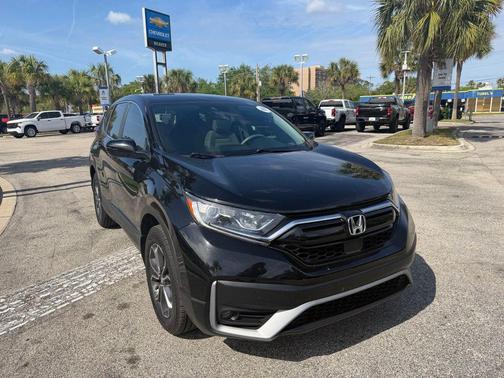 Black 2022 Honda CR-V AWD EX
