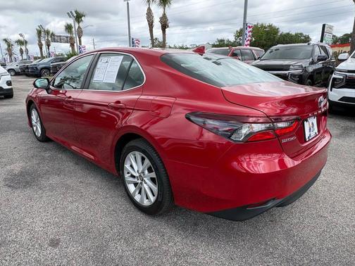 Red 2023 Toyota Camry LE