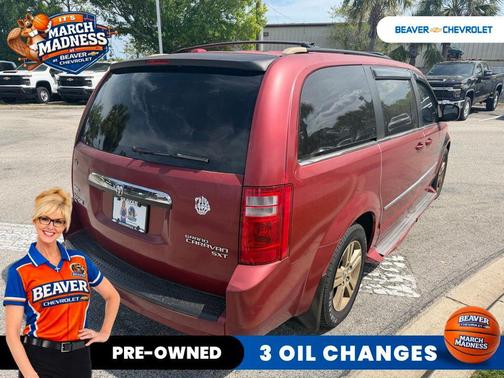 Inferno Red Crystal PC/Mineral Gray Met CC 2010 Dodge Grand Caravan SXT