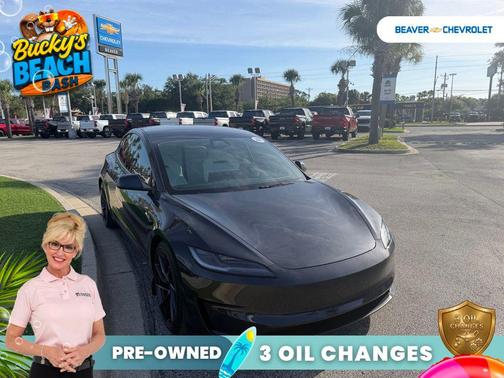 Gray 2024 Tesla Model 3 Performance