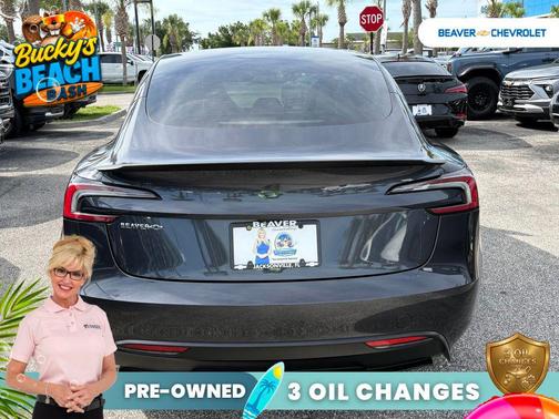 Gray 2024 Tesla Model 3 Performance