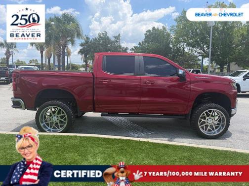 Cherry Red 2021 Chevrolet Silverado 1500 LT