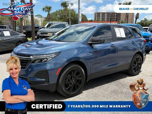 Lakeshore Blue 2024 Chevrolet Equinox LS