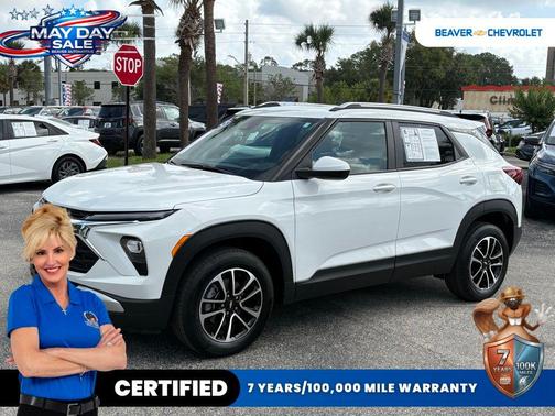 Summit White 2025 Chevrolet Trailblazer LT