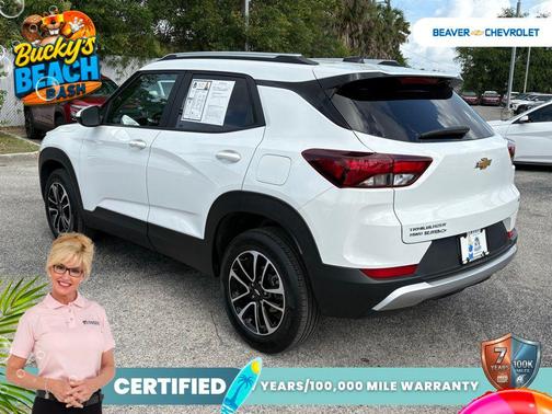 Summit White 2025 Chevrolet Trailblazer LT