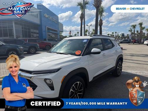 Summit White 2025 Chevrolet Trailblazer LT
