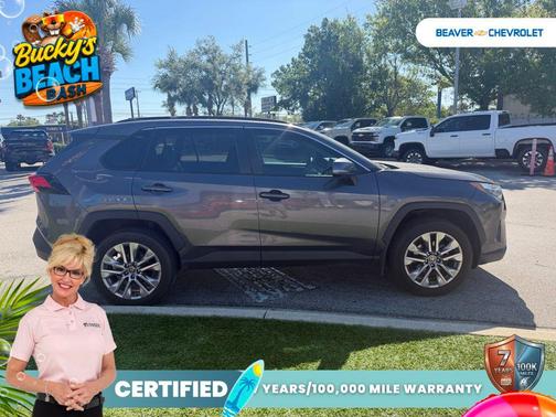 Magnetic Gray Metallic 2024 Toyota RAV4 XLE Premium